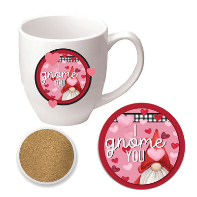Grome 16 oz Mug & Coaster Set