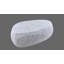 Oval Coffee Table White-1953084150