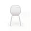 Ensemble de 2 chaises de jardin d'extérieur style campagne moderne-126605630