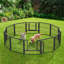 Enclos pour chien robuste en métal-93673123