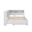 Lit de jour double avec lit gigogne, tablette et port USB