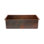 30" Hammered Copper Single Basin Kitchen Sink
