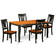 Cleobury 5 - Piece Extendable Solid Wood Dining Set