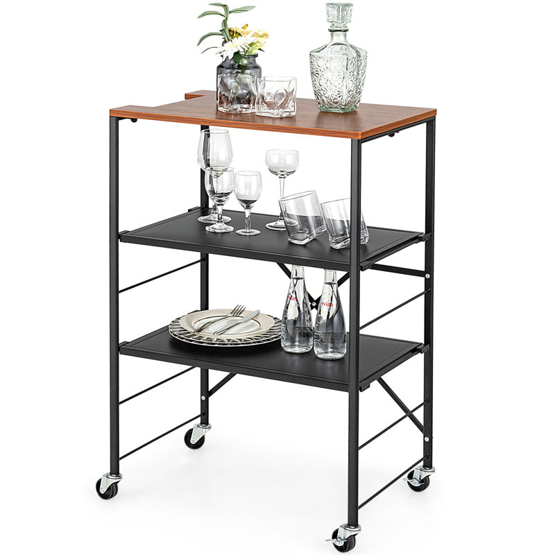 Bacchus Metal Bar Cart