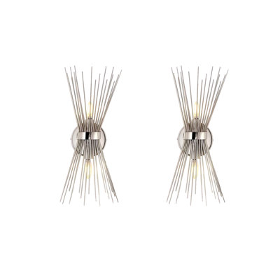 Jovenko Steel Candle Wall Light