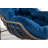 Durable Outdoor Rattan Rocking Chair with Padded Cushion, Oversized Design for Maximum Comfort and Style-1869837192