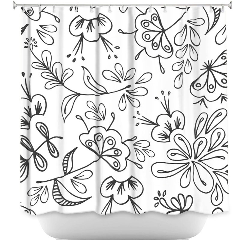 Floral Shower Curtain