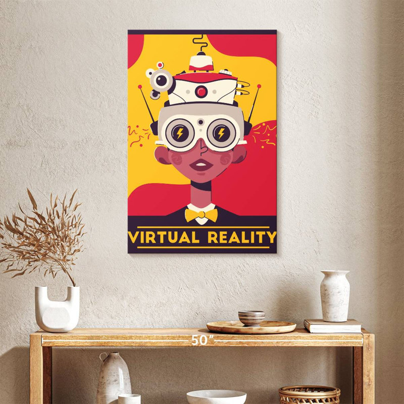 Virtual Reality Poster, 36" H x 24" W