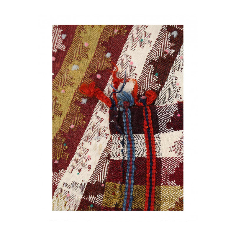 Tapis de couloir unique en laine 2 pi 8 po x 8 pi 2 po Delavan