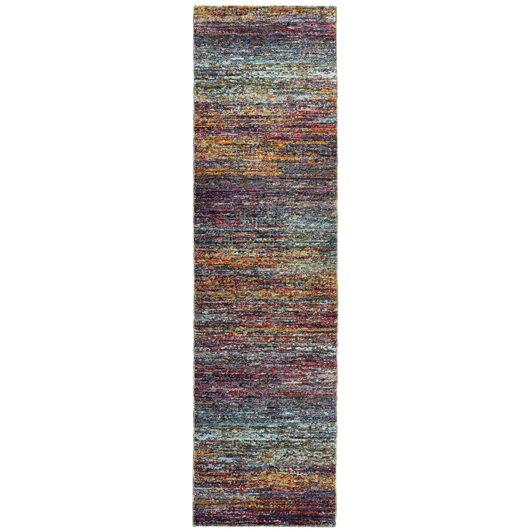 Synthetic Abstract Indoor Rug