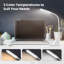 Lampe de table de 23 po avec port USB et prise de courant, lampe de bureau à col de cygne flexible pour enfants, 650LM, support pour téléphone, porte-stylo, réglages de minuterie, bureau essentiel pour chambre à coucher-217794273