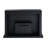 Stunning Black Mirrored Fireplace - Wood Composite, Stylish Marble Grain Feature, Tempered Glass Brilliance, 36In Height, 47In Width Sophisticated Synthetic Wood, Graceful Grain, Delight, X 12In