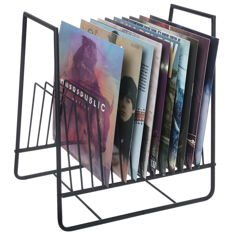 Metal 17.12cm H Media Shelves