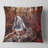 Silver Stream Waterfall Close up - Landscape Printed Pillow-99016829-98978804