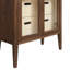Grande armoire de rangement vitrée Nell