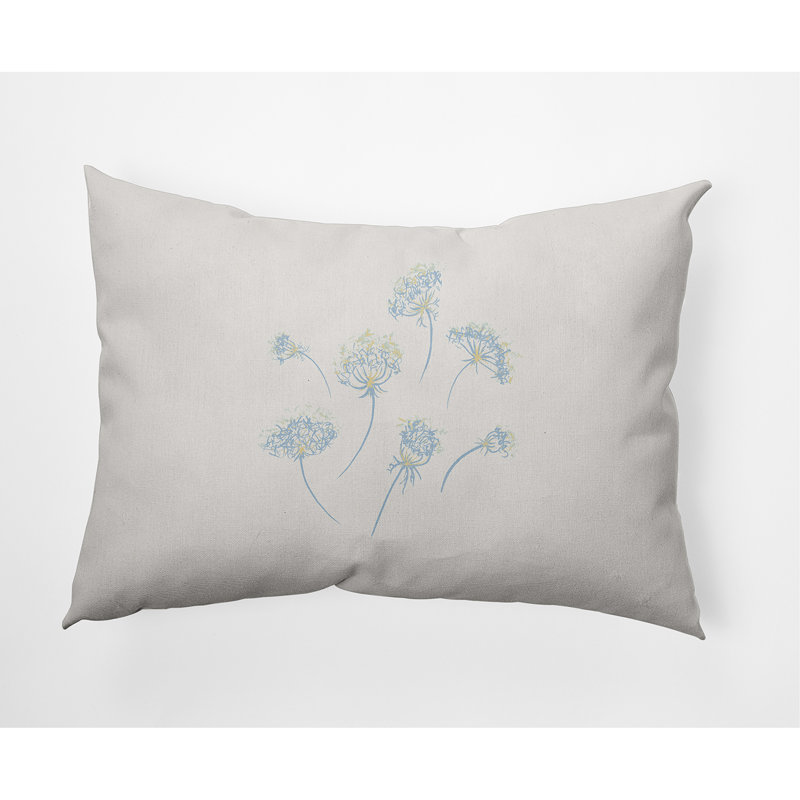  Housse et insert rectangulaires en coton, Bleu