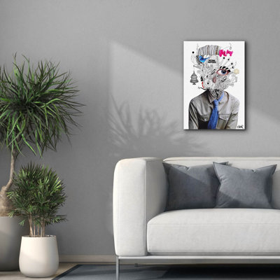 «The Introspect» par Loui Jover, toile, art mural