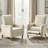 Arathi 28" W Linen Push-Back Recliner-1062122983