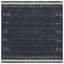 Santiago Handmade Wool Charcoal Rug-1775941199