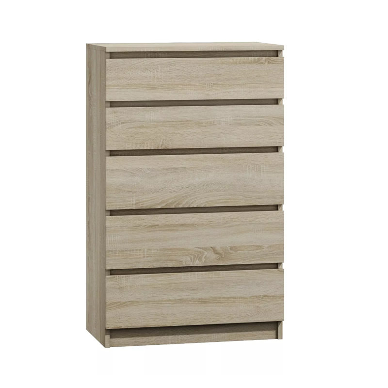 Helen 70cm W 5 - Drawer Chest of Drawers, Sonoma