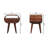 California Circular Bedside With Open Slot-108808789