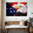 USA Flag And American Eagle-107887287