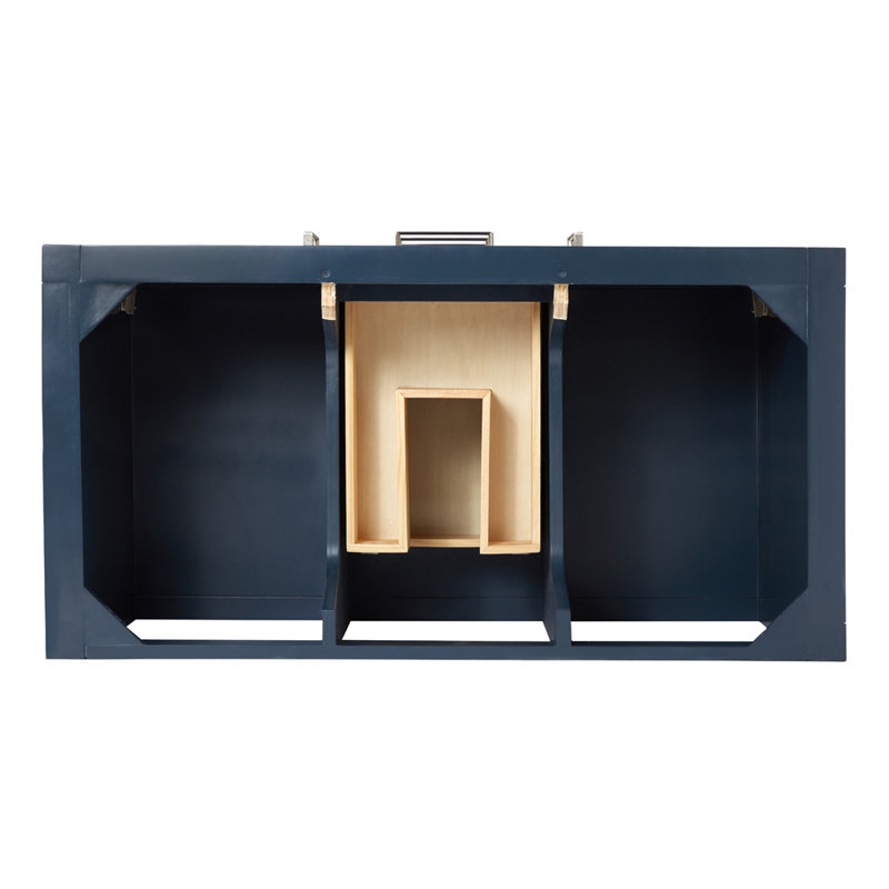 Bayhill 61'' W Single Vanity, Rectangular, Navy, 43"
