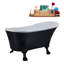 1699.3mm x 800.1mm Freestanding Soaking Acrylic Bathtub-982468606-982468592