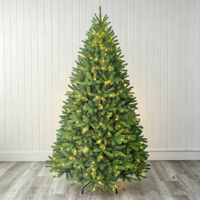 Pre-Lit Spruce Christmas Tree