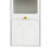 70.87" H Tall Bathroom Storage Cabinet With 1 Doors And 2 Drawer, Narrow Storage Unit, Floor Cabinet For Bathroom, Living Room, Entryway, Kitchen, White
