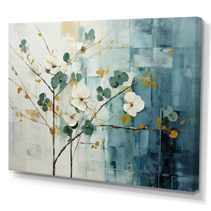 Impression sur toile Tuxe Subtle Serenity III, Toile tendue, H 24 po x l 32 po x P 1 po