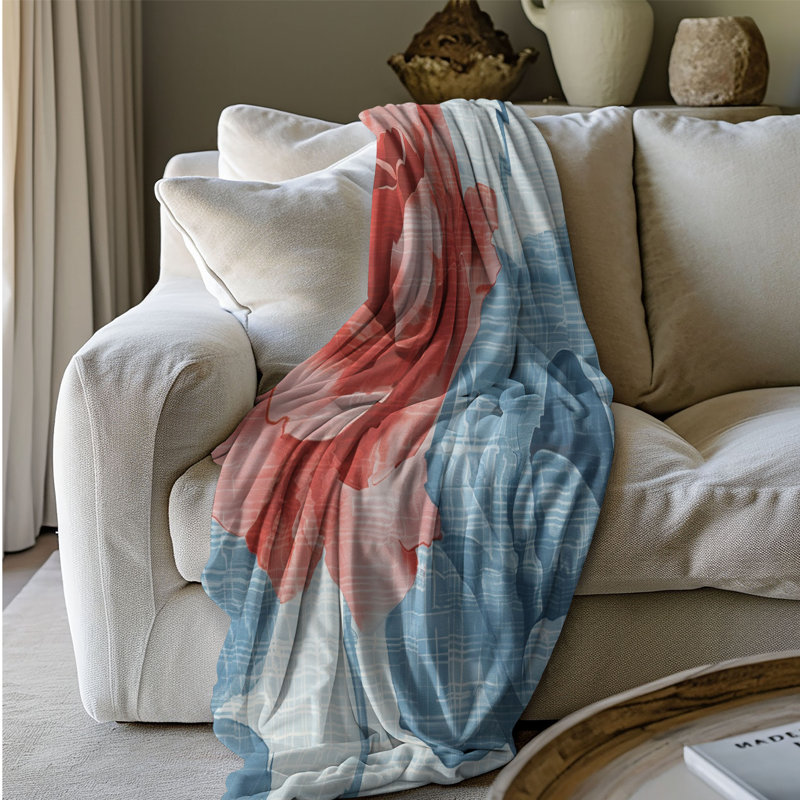 Doux rose - couverture Sherpa de qualité supérieure 1 pièce, L 60 po x L 80 po