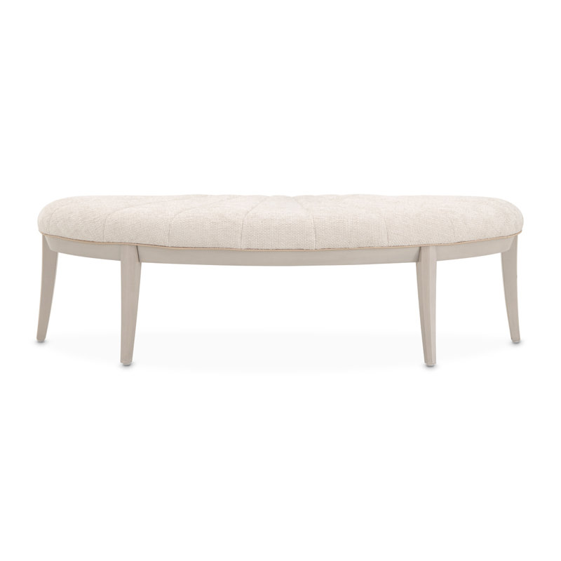 Fantosini Bed Bench - Silver Mist