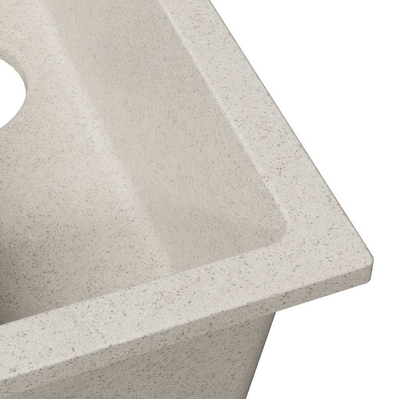 Kitchen Sink Granite, 14cm H  x 21cm W  x 44cm D, Beige