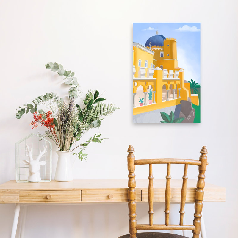 Impression d'art mural Sintra Abstract Contemporary Architecture Landscape, 24" H x 16" W