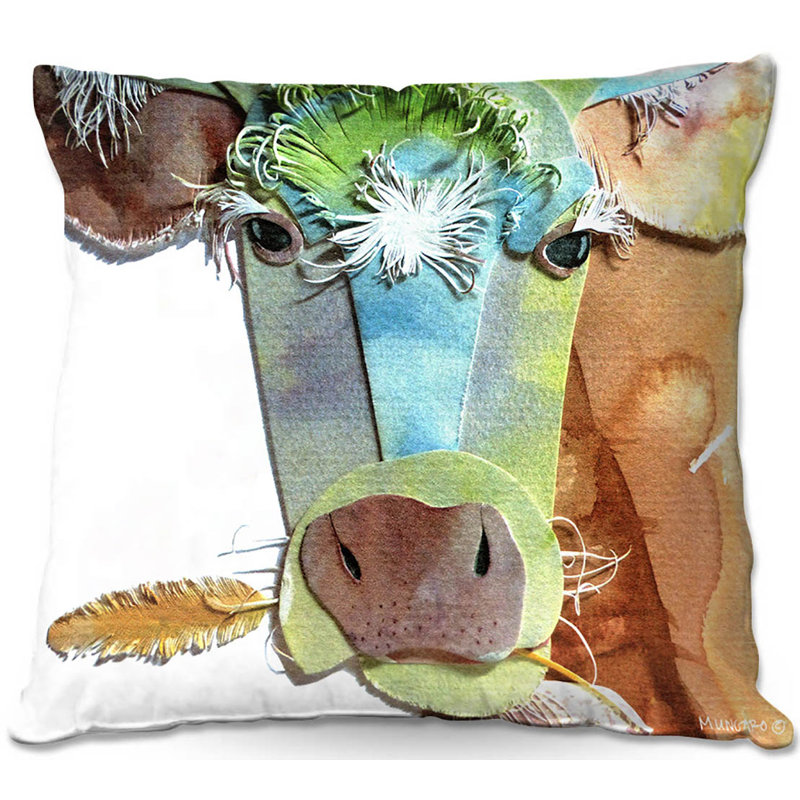  Coussin Couch Cow, 16 po x 1 po