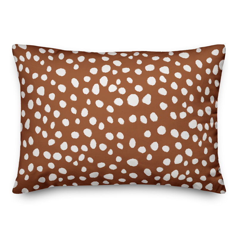 Polka Dots Throw Pillow