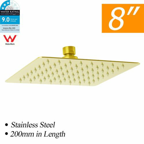 Rain Shower Head, Brushed Nickel