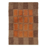 Vintage One-of-a-Kind 4'5" X 6'6" Hand Knotted Area Rug
