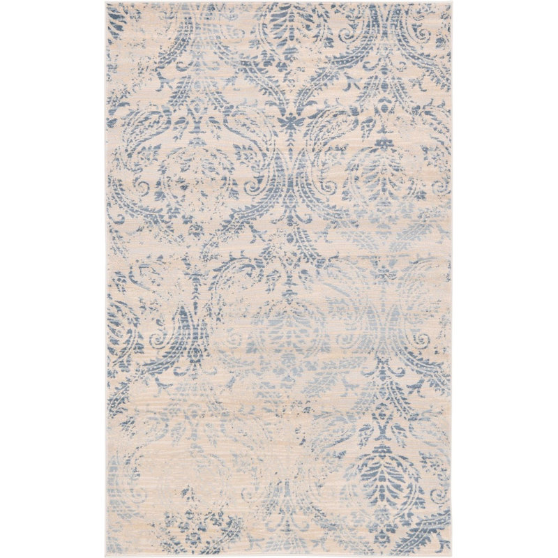 Ikat Indoor Rug, Rectangle 3'3" x 5'3"