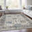 Machine Washable Indoor/Outdoor Xhevrie Putty Rug-614154512