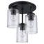 Plafonnier encastré en verre 3 lumières Mod Pod-511628842