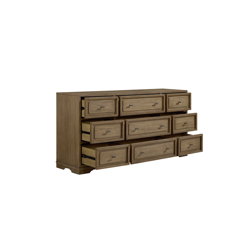 Hickory Dresser - Cashew, Brun