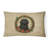 Christmas Flowers Frame Outdoor Throw Pillow-92587341-92587342