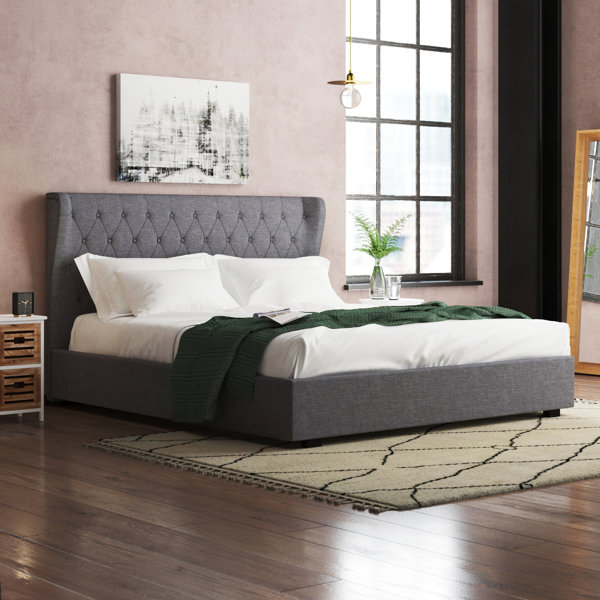 Wingback Ottoman Bed