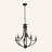 6-light Dimmable Chandelier