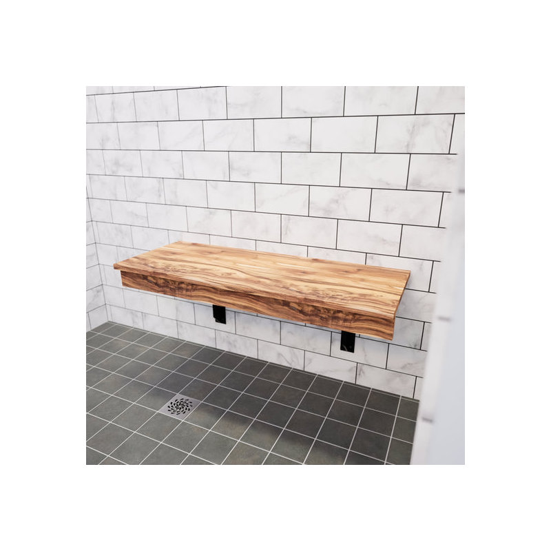 24in. x 14in. x 3.5in. The Original Teak Bench, 3.5" H x 14" W x 24" D