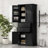 Multi-Functional Storage Cabinet With Doors, 2 Drawers & Adjustable Shelf-1745735623