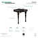 Imperial Ceramic 33.5" Console Bathroom Sink with Overflow