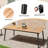 Cyanni 10 - Person Rectangular Outdoor Dining Set with Umbrella Hole-1412711364